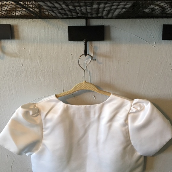 Girls Cropped Cardigan - Picture 2 of 3